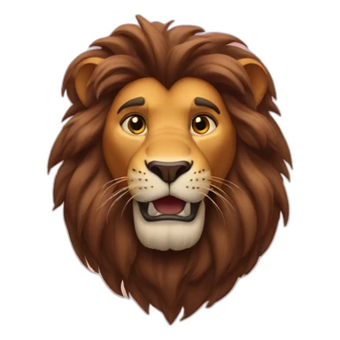 Samson The Lion Disney  sticker