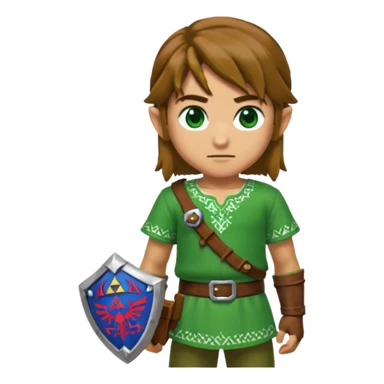 Link alttp sprites 16x16 sticker