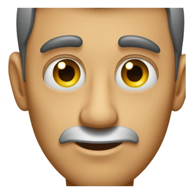 Guy rolling eyes sticker