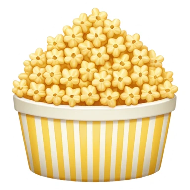 Butter popcorn sticker