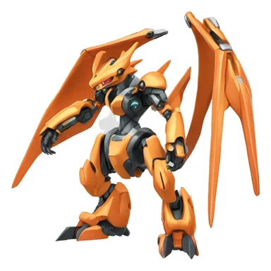 Mechanical Scizor-Charizard-Medabot-Mecha full body sticker