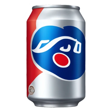 Pepsi can sticker