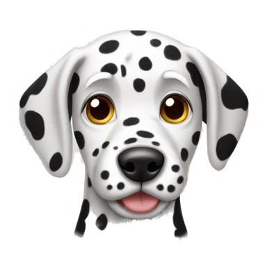 A dalmatian  sticker