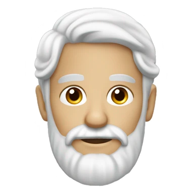 "pilgrim of Santiago, white hair and beard" sticker