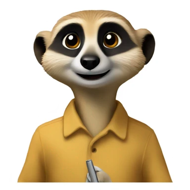 meerkat validating a document sticker