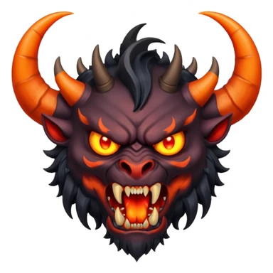 demon rage sticker