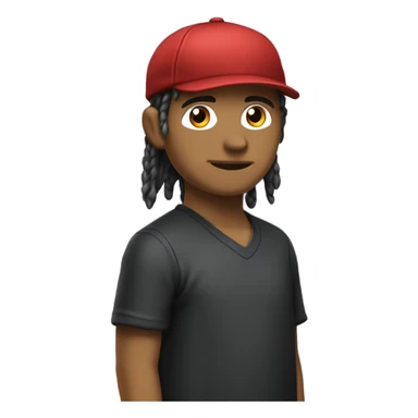 billard, tibetin, 20 ans, yeux bridés, cheveux longs frisés, casquette noir sticker