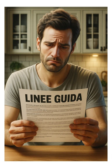 FALLA IDENTICA A QUESTA MA SUL FOGLIO SCRIVI "LINEE GUIDA" IN ITALIANO sticker