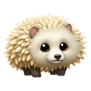 herisson animal sticker