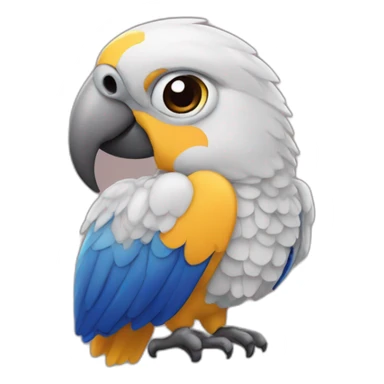 joe burrow party parrot sticker