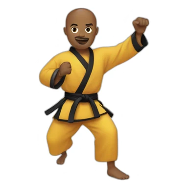 martial arts sticker