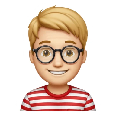 Where’s waldo emoji sticker