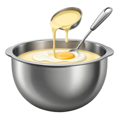 mixing bowl and baking preparation sticker