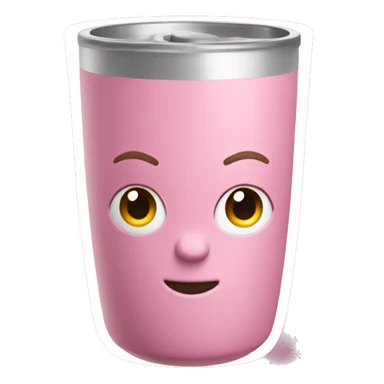 Pink Stanley tumbler  sticker
