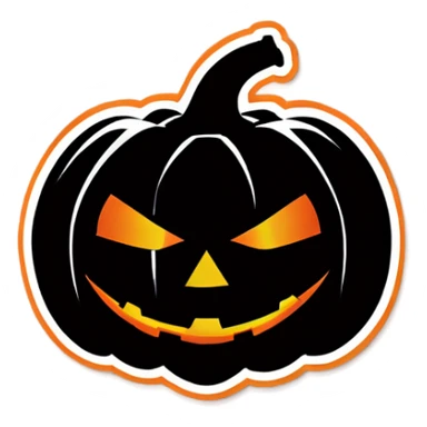 Jack o lantern  sticker