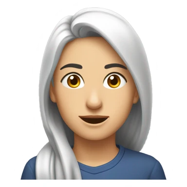 yolda yürüyen köpekbalığı sticker