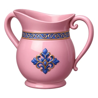 pink jewish Ritual washing cup sticker