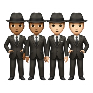 team of gangsters sticker