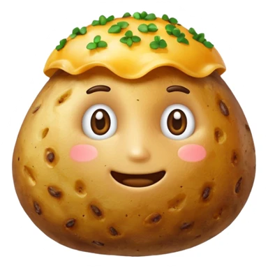 batata recheada sticker