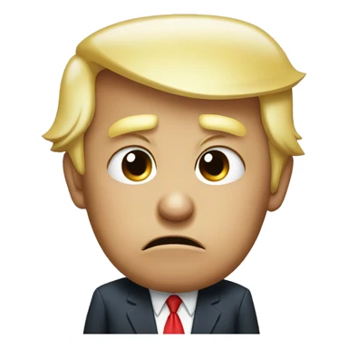 donald trump crying  sticker