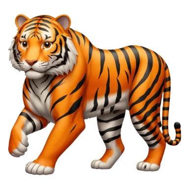 a full tiger  sticker