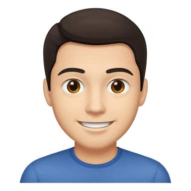 The man is up to something sticker