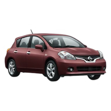 Nissan tiida sticker