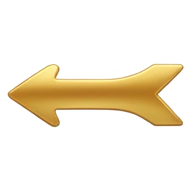 gold arrow pointing right sticker