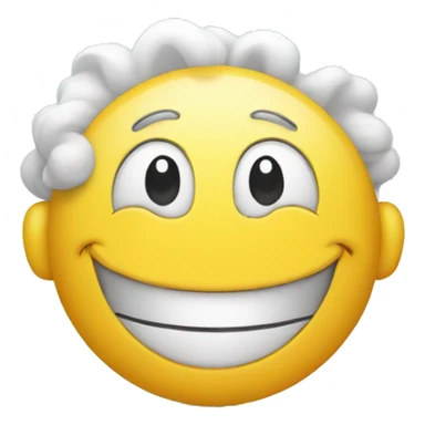 cheerful friendly cartoon tablet sticker