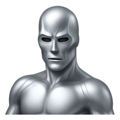silver surfer sticker