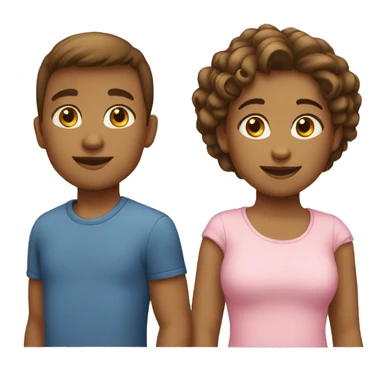 Family emoji 2 boys 1 girl sticker