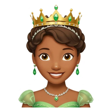 tạo cho tôi emoji công chúa tianna sticker