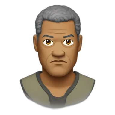 laurence fishburne serious sticker