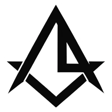 una "J" stilizzata in bianco e nero, logo jeventus sticker