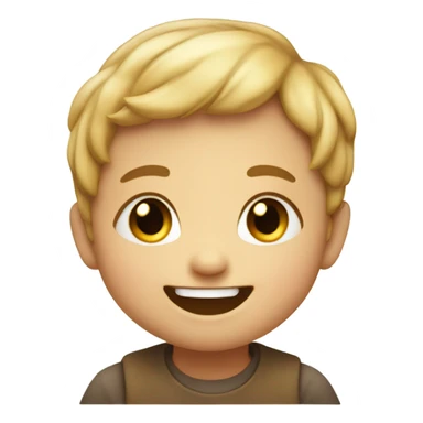 Little peanut smiling sticker