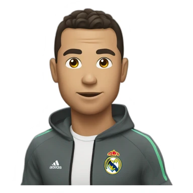 Ronaldo qui marque sticker