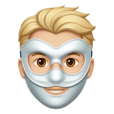 guy with a mask  sticker