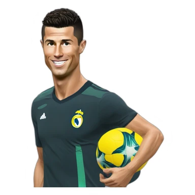 Sarı saçlı cristiano ronaldo sticker