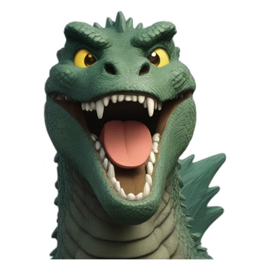 Godzilla (proportional) (Godzilla King of the Monsters, 2019) sticker