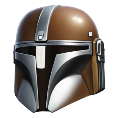 The mandalorian mando sticker