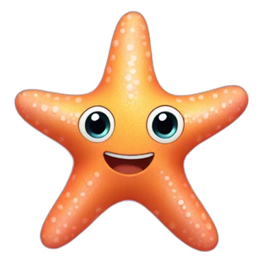 Patrick the starfish sticker