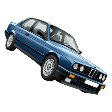 1990 bmw e30 325is  sticker