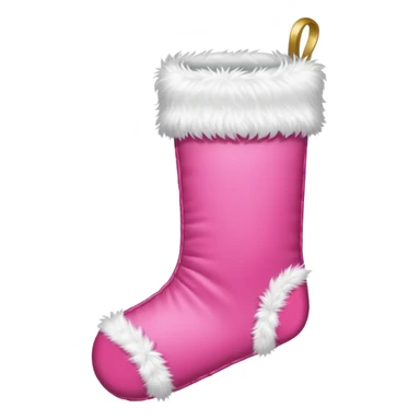 Pink cute christmas sticker