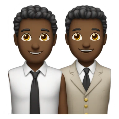 chat high and a men close sticker