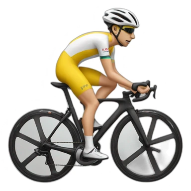 cycliste sticker