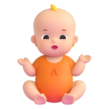 cute baby sticker