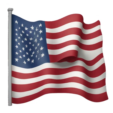 la bandera de estados unidos sticker