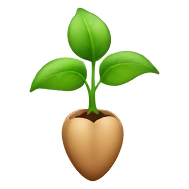 plant seed sticker