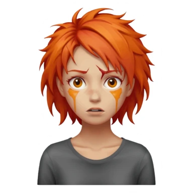 Anxiety from the Inside Out movie sticker