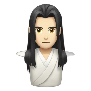 Byakuya Kuckiki sticker